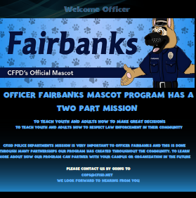 office fairbanks mascot